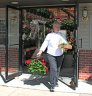 Simmons Center Market draws the gardeners in Cambridge, MD. 